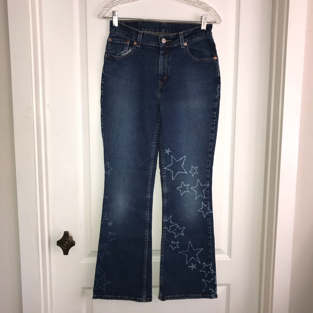 Levi’s 517 stretch flare jeans